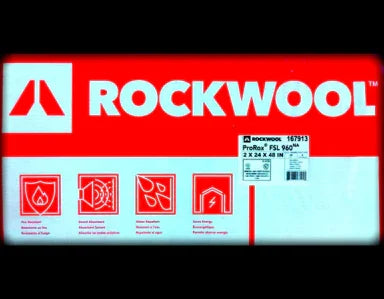 PLACA LANA MINERAL ROCKWOOL FSL 940 - PAQ. 7 PZS