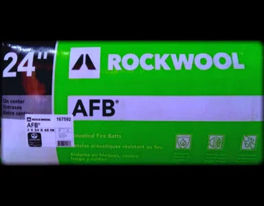 PLACA LANA MINERAL ROCKWOOL AFB - PAQ. 12 PZS