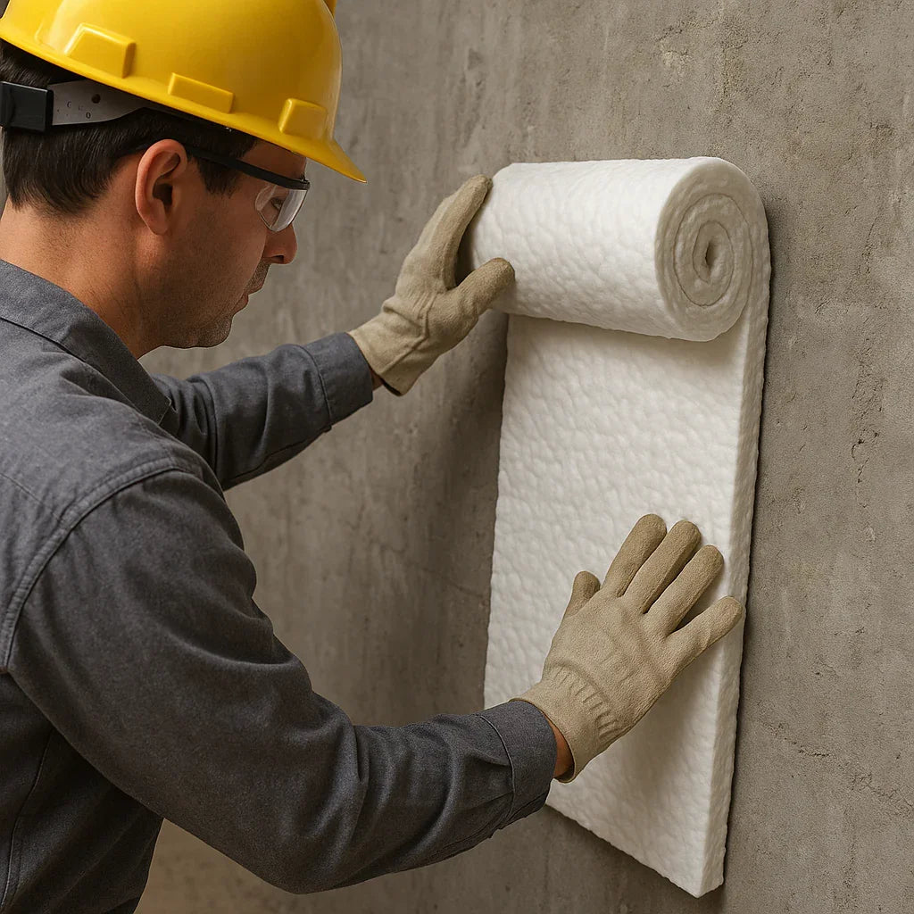 COLCHA FIBRA CERAMICA MG KAWL BLKT S  P/1,260°C.